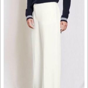 NWT.. Boden Camille Wide Leg White Pants